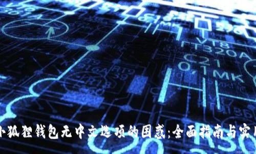 :
解决小狐狸钱包无中文选项的困惑：全面指南与实用技巧
