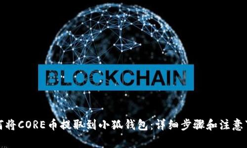 如何将CORE币提取到小狐钱包：详细步骤和注意事项
