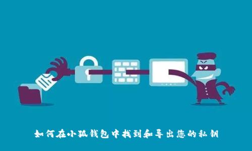 如何在小狐钱包中找到和导出您的私钥