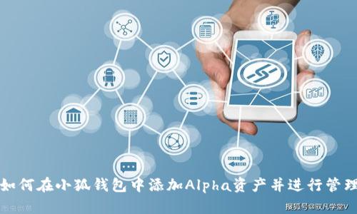 如何在小狐钱包中添加Alpha资产并进行管理