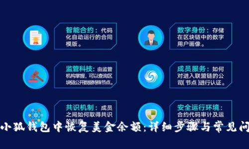 如何在小狐钱包中恢复美金余额：详细步骤与常见问题解答