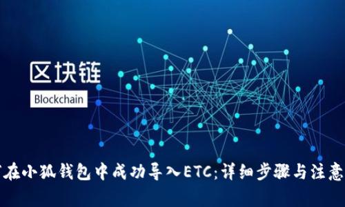 如何在小狐钱包中成功导入ETC：详细步骤与注意事项