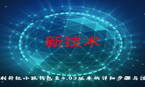 如何顺利升级小狐钱包至4.03版本的详细步骤与注意事项