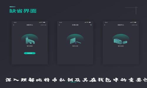: 深入理解比特币私钥及其在钱包中的重要性